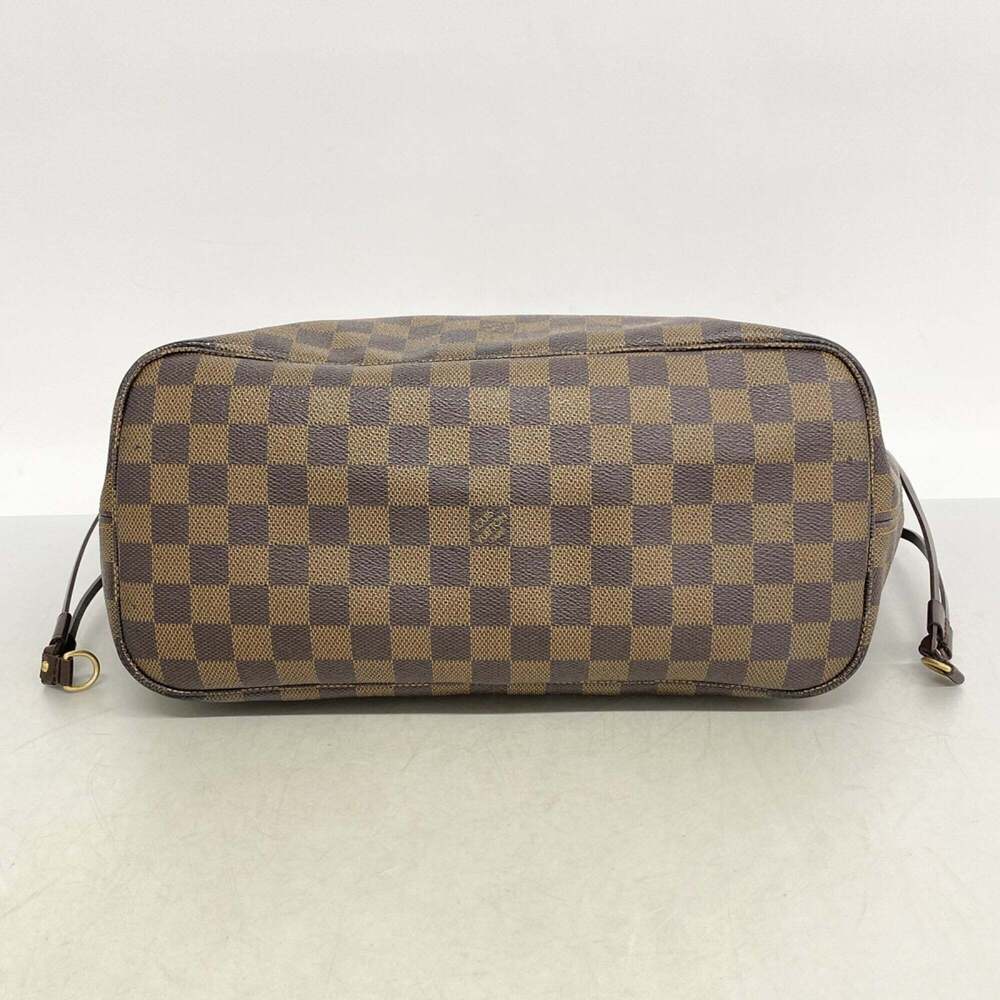 LOUIS VUITTON Brown Damier Neverfull MM Tote Bag - Picture 3 of 11